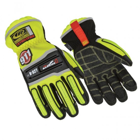 Ringers Gloves Waterproof Hipora Lined Extrication Barrier1 Glove with Kevlar Palm