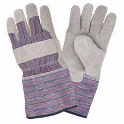 Leather Palm, Split Cowhide, Gauntlet Cuff #KS 2648