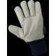Standard-Grade Cowhide Insulated Gloves with Knit Wrist 