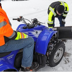 High-Visibility Premium-Grade Goatskin Leather Palm Insulated Gloves