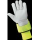High-Visibility Premium-Grade Goatskin Leather Palm Insulated Gloves