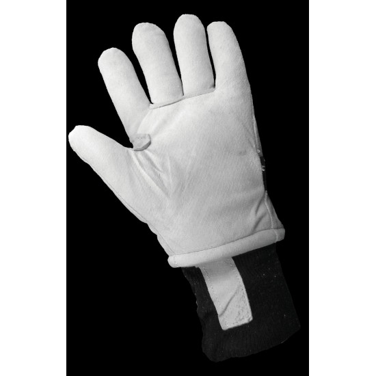 Premium Goatskin Leather Insulated Freezer Gloves