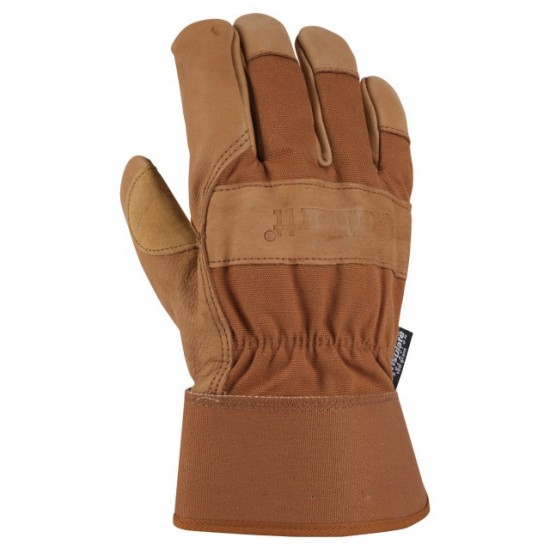 Carhartt A513 Insulated Safety Cuff Leather Work Glove - Single Pair