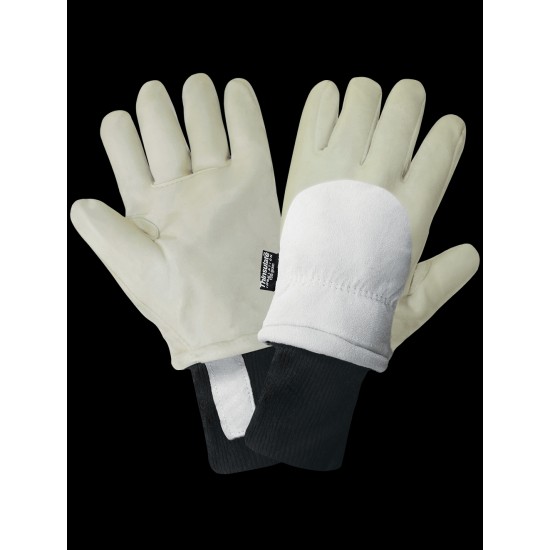 Insulated Leather Freezer Gloves