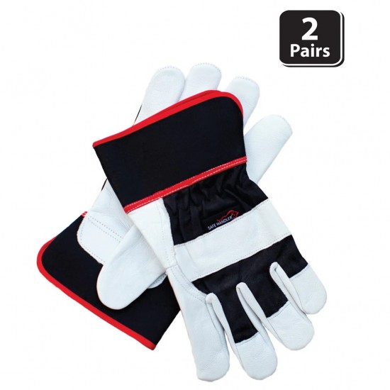 XGrip Goat Leather Work Gloves With Knuckle Protection