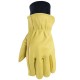 Premium Insulated Water Resistant Grain Cowhide Leather Gloves with Reinforced Palm 