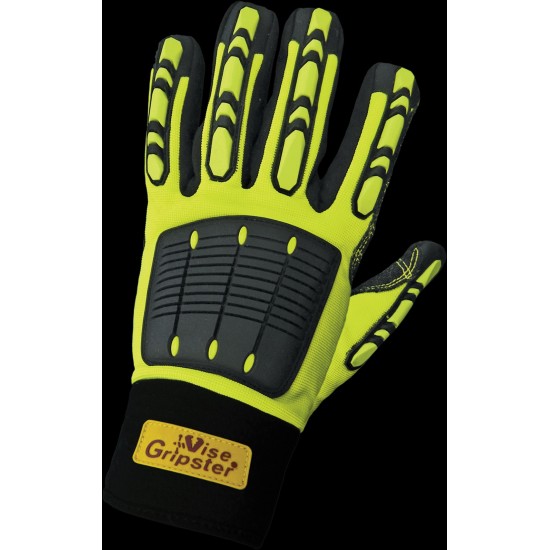 Reinforced Abrasion Resistant Gloves with TPU Impact Protection