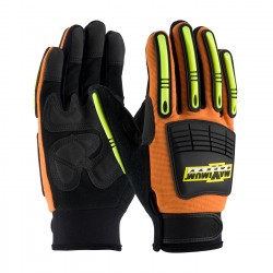  Synthetic Leather Palm with Fabric Back - TPR Impact Protection