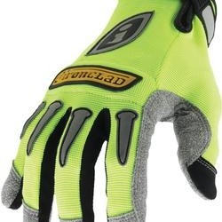Ironclad Reflective Green Reinforced Gloves