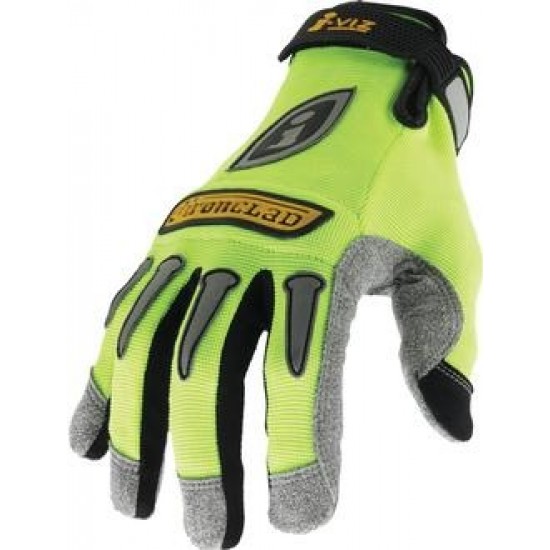 Ironclad Reflective Green Reinforced Gloves
