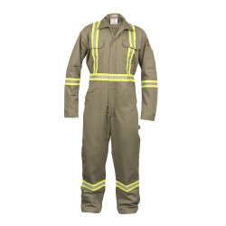 Flame Resistant High Visibility Hi Vis Coverall