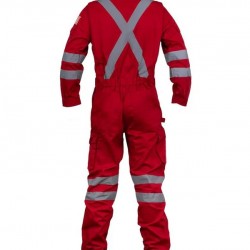 Premium High Visibility Hi Vis Coveralls with Leg Zipper