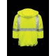 FrogWear® HV High-Visibility Hooded Sweatshirt - GLO