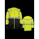 FrogWear® HV High-Visibility Hooded Sweatshirt - GLO