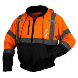 Custom Pyramex Type R Class 3 High-Vis Waterproof Fleece Lined Jacket