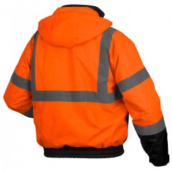 Custom Pyramex Type R Class 3 High-Vis Waterproof Fleece Lined Jacket