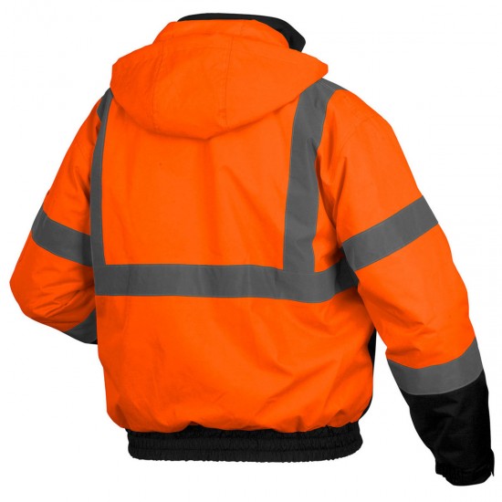 Custom Pyramex Type R Class 3 High-Vis Waterproof Fleece Lined Jacket