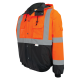 Custom Pyramex Type R Class 3 High-Vis 4-in-1 Jacket - High Vis Lime Green