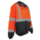 Custom Pyramex Type R Class 3 High-Vis 4-in-1 Jacket - High Vis Lime Green