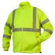 Custom Pyramex Type R Class 3 High-Vis Waterproof 2-in-1 Quilt Lined Parka - High Vis Lime Green