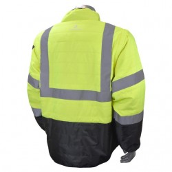 Radians Quilted Reversible Jacket w/ Zip-Off Sleeves