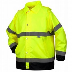 PYRAMEX® PREMIUM HI-VIZ RAINWEAR JACKET