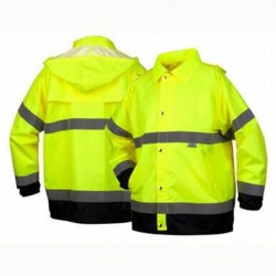 PYRAMEX® PREMIUM HI-VIZ RAINWEAR JACKET