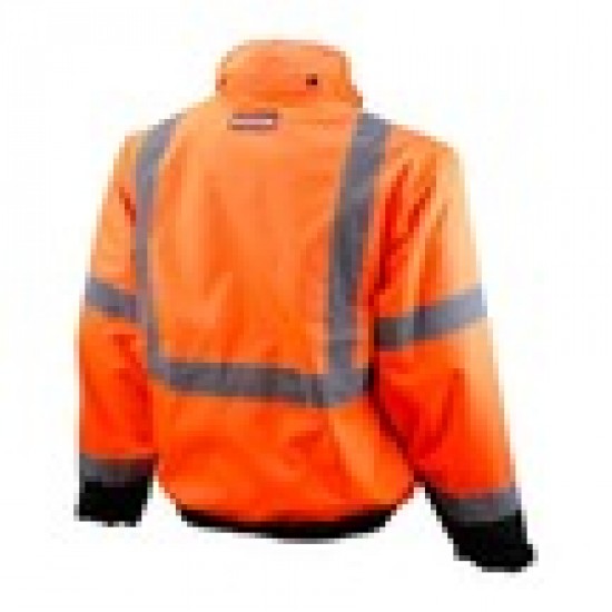 Radians Orange Hi Viz Thermal 3-In-1 Deluxe Bomber Jackets