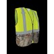 HV High-Visibility Yellow/Green Safety Vest with Camouflage Bottom - GLO