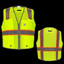 HV Premium Surveyors LED Safety Vest - GLO-