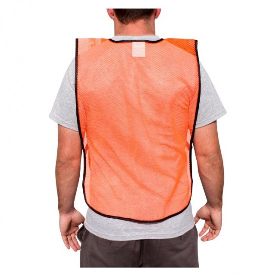 Rugged Blue Non-ANSI High-Vis Mesh Safety Vest