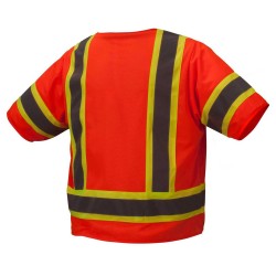 Pyramex Safety Series Type R Class 3 Two-Tone Short Sleeve Safety Vest