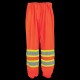 HV High-Visibility Orange Mesh Safety Pants - GLO
