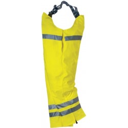 HIGH VISIBILITY RAIN BIB PANTS HELLY HANSEN WW NARVIK YELLOW