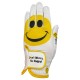 Happy Face (New) Women's Golf Glove With Ball Marker