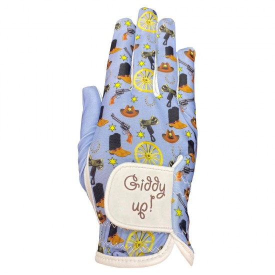 Western (Blue) Women's Golf Glove