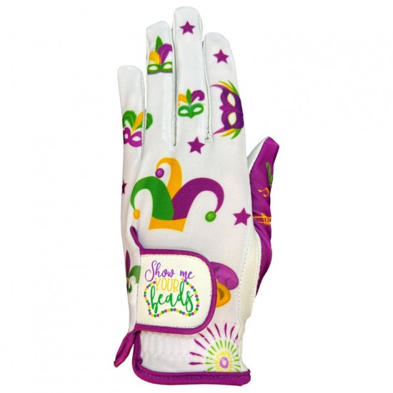Mardi Gras Women's Golf Glove