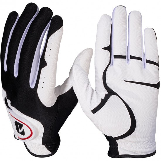Bridgestone EZ Fit White Golf Gloves