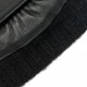 Mario (black) - lambskin leather driving gloves & touchscreen