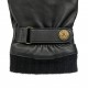 Mario (black) - lambskin leather driving gloves & touchscreen