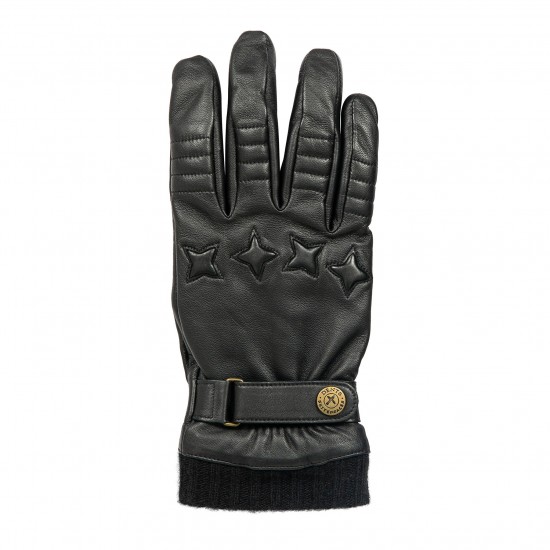 Mario (black) - lambskin leather driving gloves & touchscreen