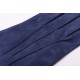 Navy Blue Gray Suede Unlined Leather Mens Gloves with Button by Fort Belvedere