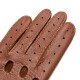Rome - Men's Deerskin Driving Gloves In Camel & Creme