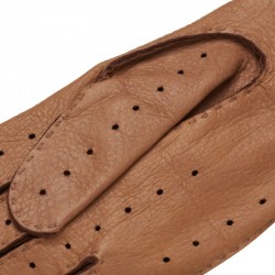 Rome - Men's Deerskin Driving Gloves In Coco