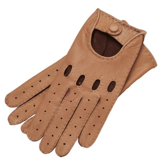 Rome - Men's Deerskin Driving Gloves In Coco