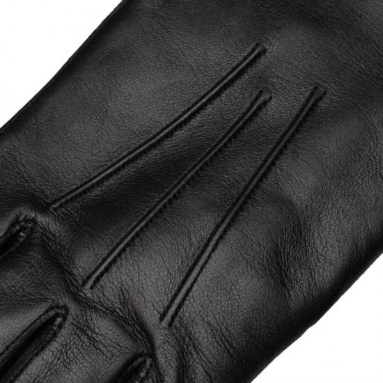 Benevento Hand Made Men's Gloves In Black