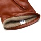 Treviso Hand Sewn Men'S Gloves In Tobacco