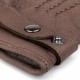 Handmade Deerskin Gloves Brown Alvaro