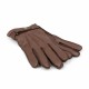 Handmade Deerskin Gloves Brown Alvaro