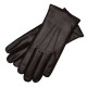 Sassari Men's Nappa Leather Gloves In Dark Brown
